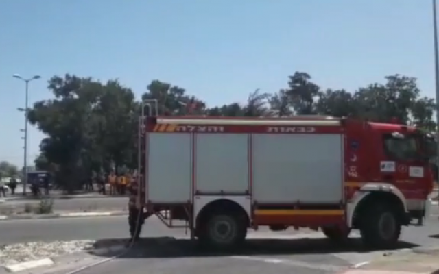 Flammable gas leak in Haifa causes shutdown of roads