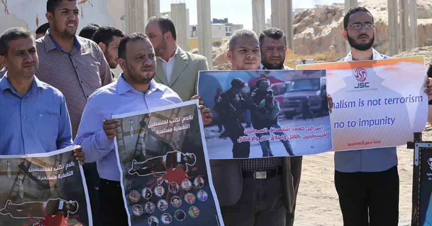 13 Palestinian journalists languish in Israeli jails
