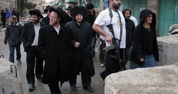 Palestinian municipality staff in al-Khalil
