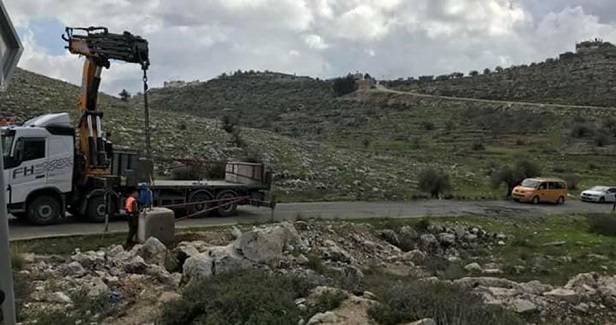 IOF encroaches on Palestinian property