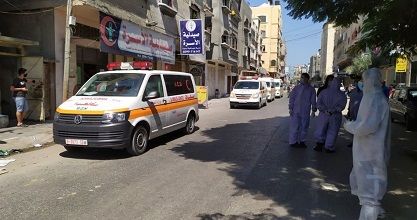 Palestine: One death, 420 new cases within 24 hours