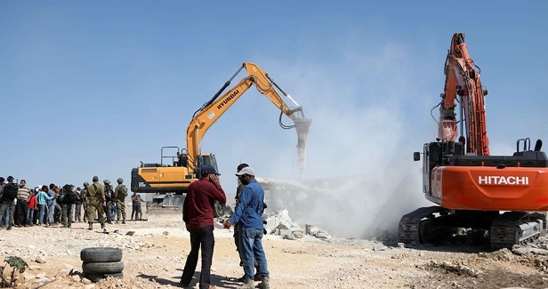IOF demolishes Palestinian house in Artas, Bethlehem