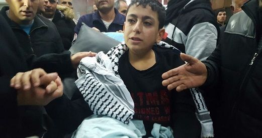 Injured Palestinian child released on bail from Israeli jails