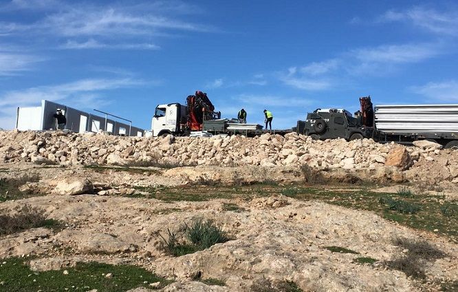 Al-Tahadi school demolished by IOF days before opening