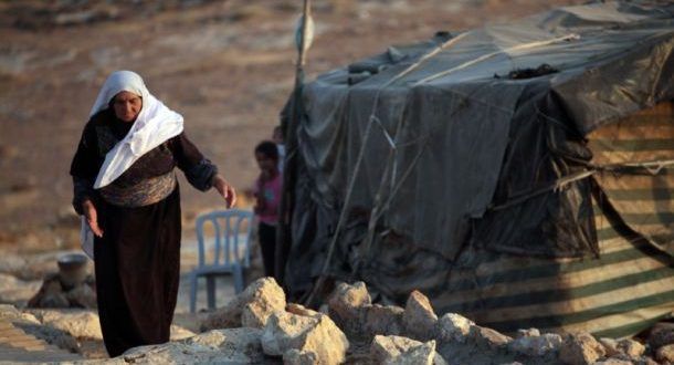 IOF demolish residential tent in Susiya, south of Hebron