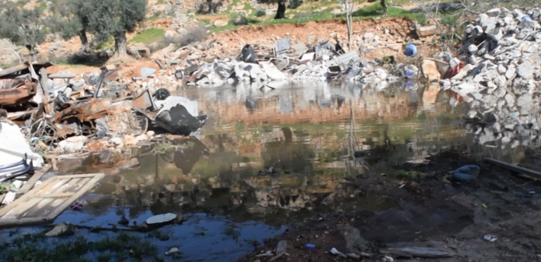 Israeli demolition of wastewater station leads to environmental disaster