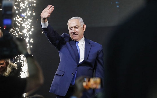 NETANYAHUS WIN GIVES HIM LEEWAY ON ANNEXATION AND GAZA