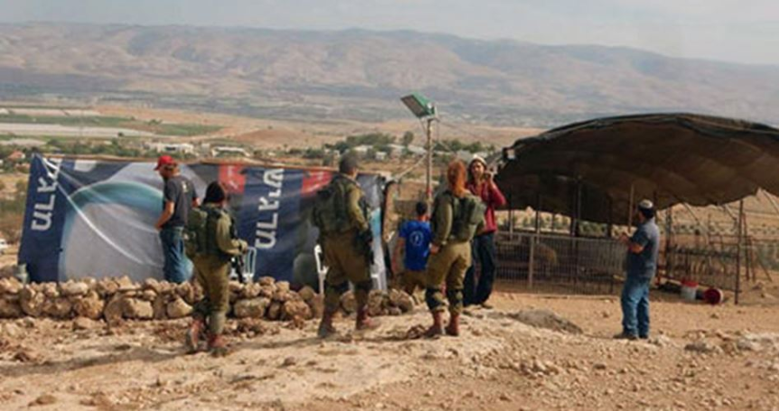 IOA carries out land surveying in Jordan Valley