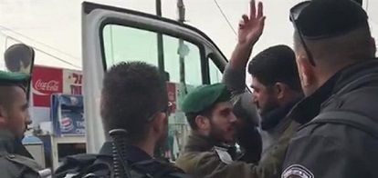 Israeli forces physically assault, detain Palestinian