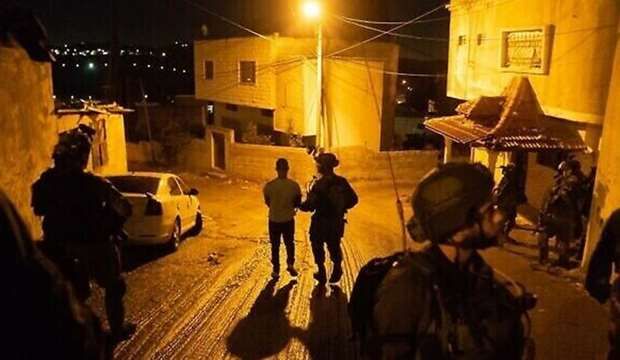 12 Palestinians kidnaped by IOF in W. Bank and J’lem