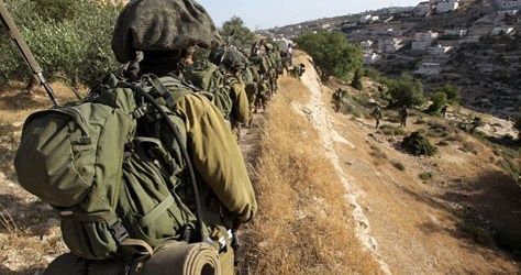 Israeli military maneuvers to sweep occupied territories