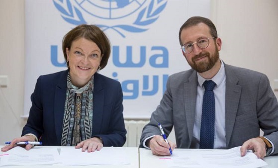 Finland Sign a Multiyear Agreement in support of Palestine Refugees