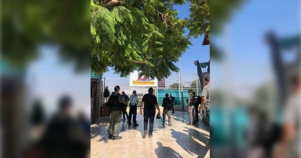 Israeli forces storm Jerusalem stadium, intercept sports event