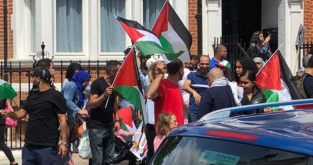 Dozens protest in Czech against West Bank annexation