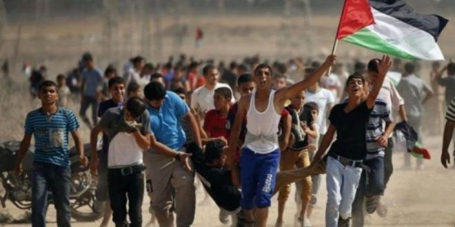 Palestinian killed and hundreds wounded in �Great Return March�