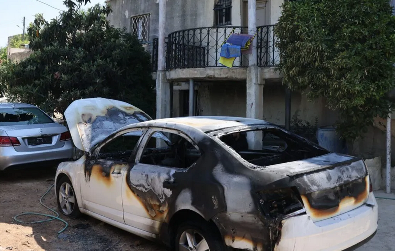 Israeli Jewish settlers set Palestinian cars, homes, fields on fire