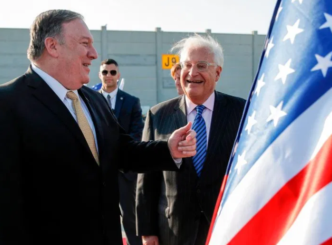 US envoy: Next plan is to let Israel annex West Bank