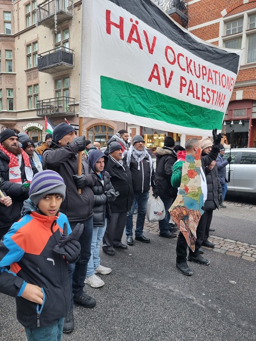 مظاهرة حاشدة في مدينة مالمو/ السويد