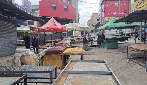 التزام واسع في لبنان والأردن والمخيمات الفلسطينية بالإضراب لأجل غزّة