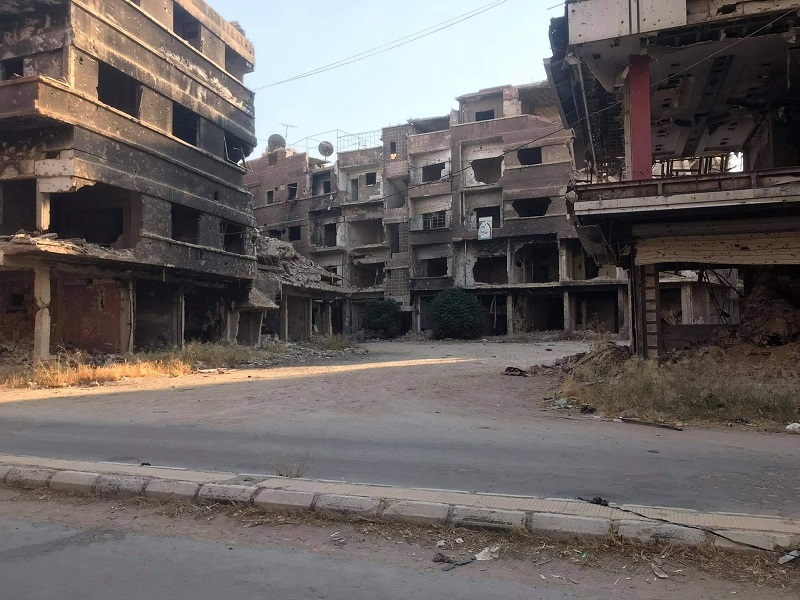 مخيم اليرموك.. دعوات لترميم العقارات جزئياً لمنع تعرضها للإزالة