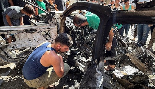 قصف جوي ونسف للمباني واستهداف للنازحين.. الاحتلال يواصل حرب الإبادة الجماعية على غزة