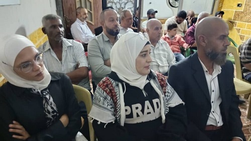أمسية شعرية فنية في مخيم دنون إحياءً للذاكرة الفلسطينية