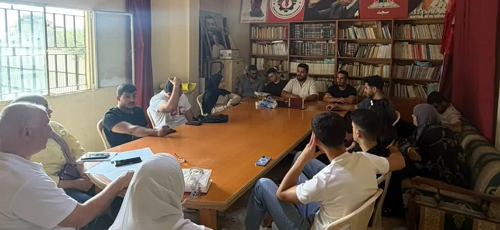 أشد ينظّم لقاءين شبابيّين في برالياس وسعدنايل لمناقشة قضايا الشباب والطلبة الفلسطينيين والتحديات التربوية والوطنية
