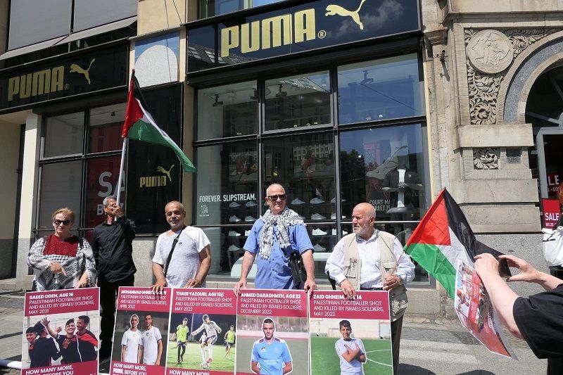نشطاء الـ BDS مع ابناء الجالية الفلسطينية في برلين