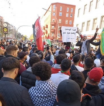 مظاهرة في برلين تضامناً مع الحركة الأسيرة والمقاومة الفلسطينيّة
