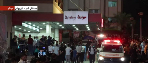 بعد الإفراج عنهم..وصول خمسة أسرى محررين إلى مجمع ناصر الطبي بخانيونس