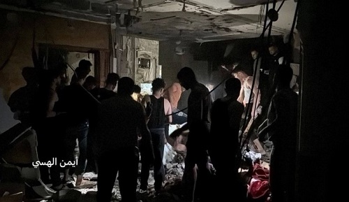 الاحتلال يصعد جرائمه بغزة: استشهاد أطفال ونسف مبانٍ وإحراق خيام النازحين
