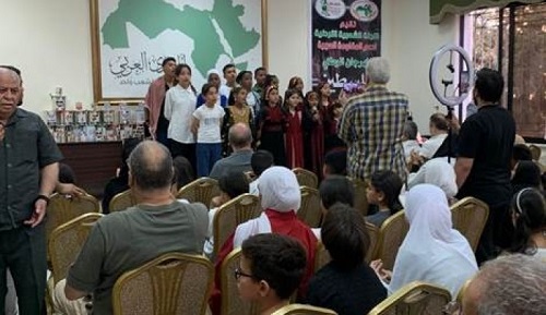 فعالية فنية ثقافية لأطفال المخيمات بالأردن في ذكرى النكبة ال77