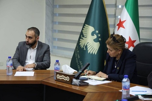 وزيرة الشؤون الاجتماعية تبحث أوضاع اللاجئين الفلسطينيين وتطوير عمل الهيئة