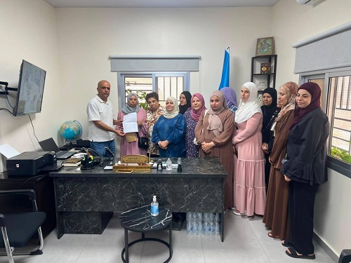 ندى في البداوي تقدّم مذكرة مطالب إلى الأونروا لتعزيز الخدمات والاستجابة لاحتياجات النساء