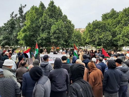 المغرب.. مظاهرات تضامن مع فلسطين عقب استئناف الحرب على غزة