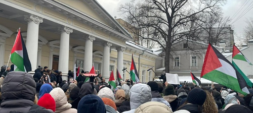 احياء يوم التضامن مع الشعب الفلسطيني في العاصمة الروسية