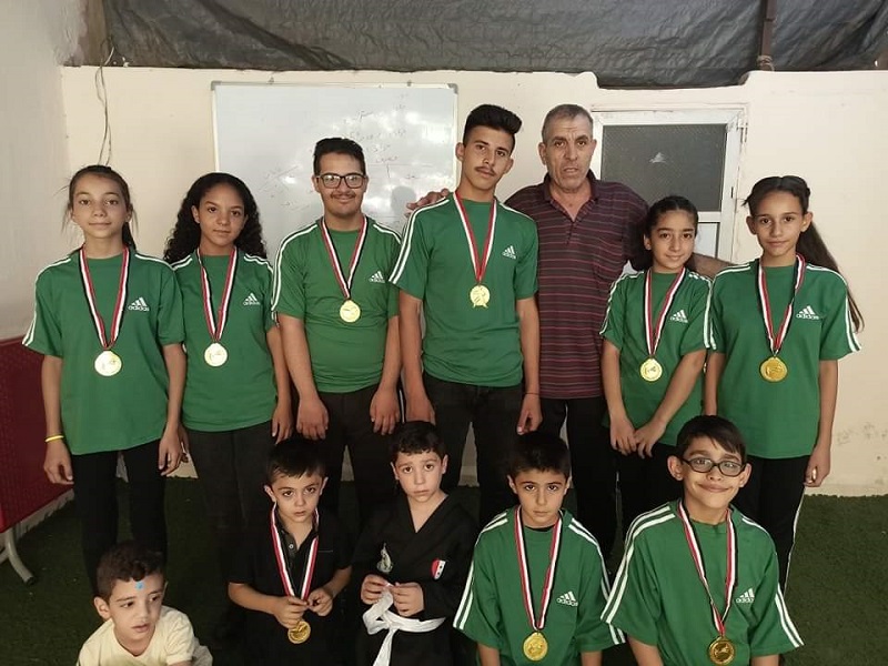 نادي الإسراء الفلسطيني يحقق إنجازاً رياضياً مميزاً ويفوز بـ 15 ميدالية