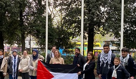بلديات إيرلندية ترفع العلم الفلسطيني بحضور سفير فلسطين