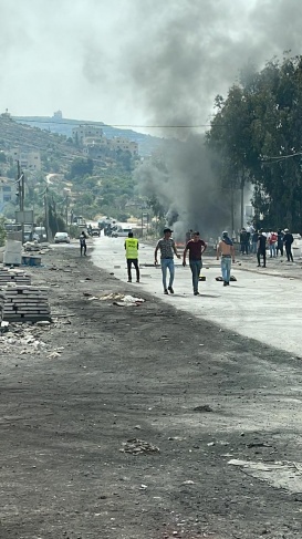 45 اصابة خلال مواجهات مع الاحتلال في بيتا