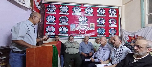 «طريق الحرية».. أمسية أدبية في مخيم العائدين بحمص تضامناً مع الأسرى