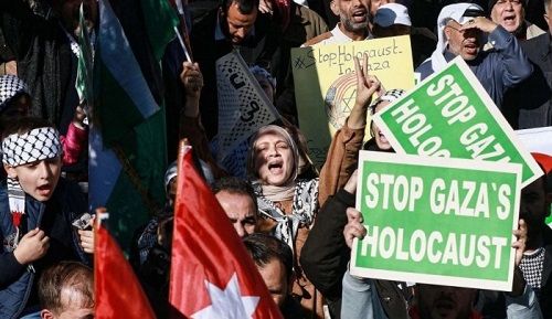 مظاهرات المدن العربية تتواصل في الجمعة العاشرة لحرب الإبادة 
