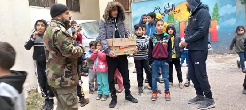 حملة لدعم منكوبي سوريا تنطلق من مخيمات لبنان