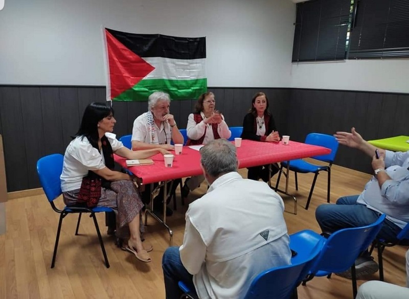 اتحاد الشباب الأوروبي الفلسطيني (شباب)-فرع اسبانيا يشارك في ندوة حوارية حول مجزرة صبرا وشاتيلا
